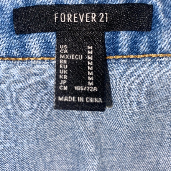 Forever 21 Zipper Mini Skirt - Picture 4 of 4